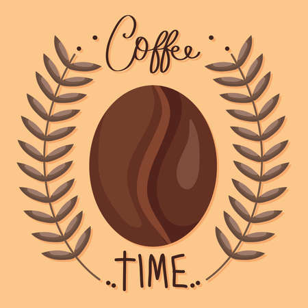 coffee time illustrationのイラスト素材
