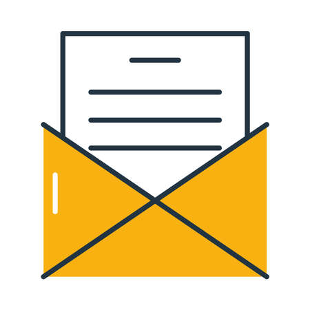 envelope with cardのイラスト素材