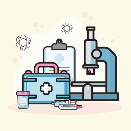 health medical illustrationのイラスト素材