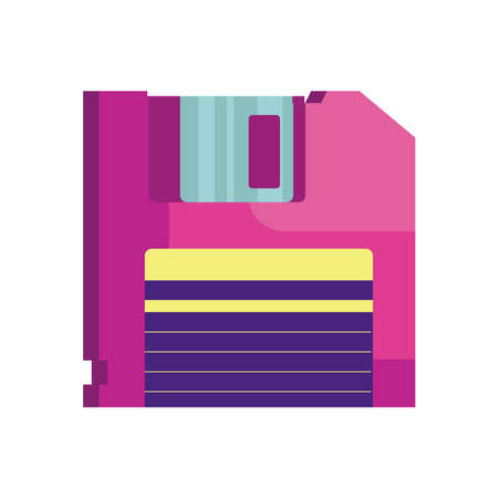 90s cassette designのイラスト素材