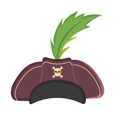 pirate hat iconのイラスト素材