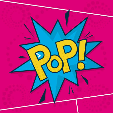 pop art designのイラスト素材