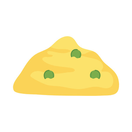 potato puree iconのイラスト素材