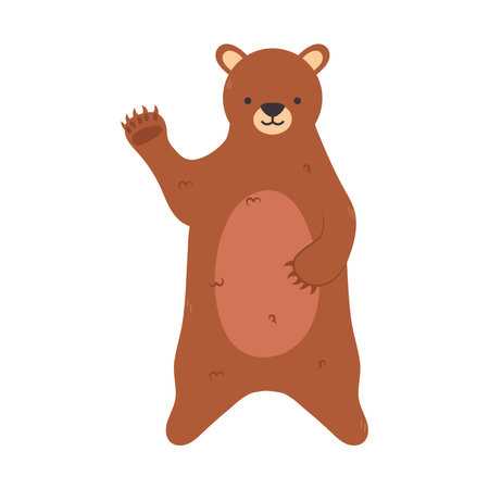 cute bear iconのイラスト素材
