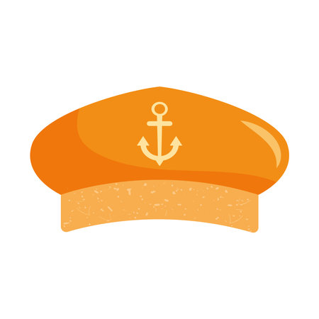 captain hat iconのイラスト素材
