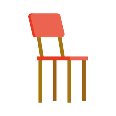 red chair designのイラスト素材