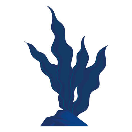 blue algae illustrationのイラスト素材