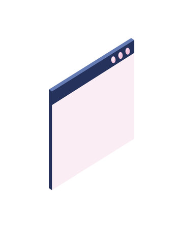 flat web pageのイラスト素材