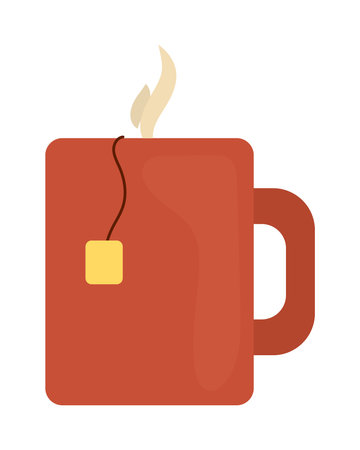 hot tea mug iconのイラスト素材