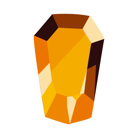 flat sapphire designのイラスト素材