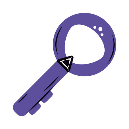 magic key iconのイラスト素材