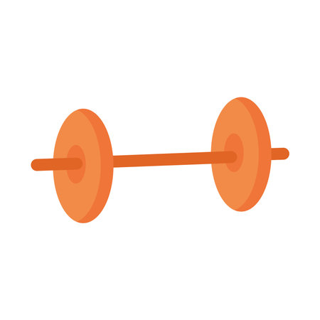gym dumbbell equipmentのイラスト素材