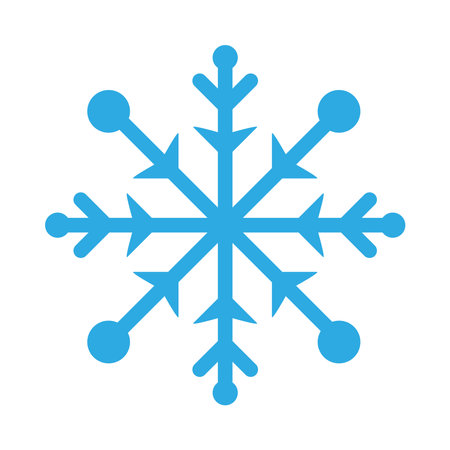 snowflake icon imageのイラスト素材