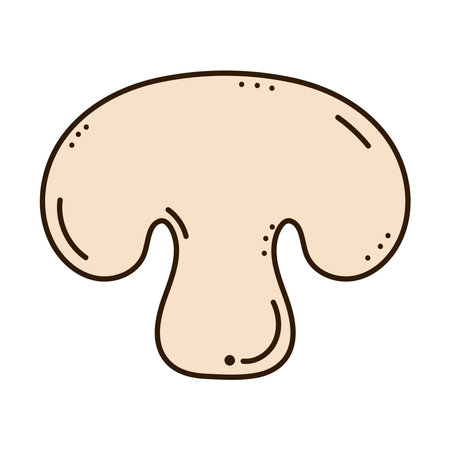 mushroom icon imageのイラスト素材