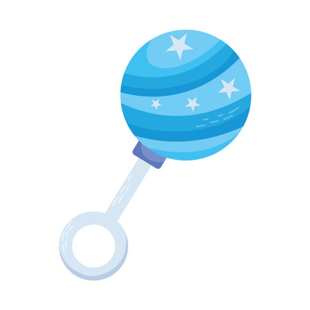 baby rattle iconのイラスト素材