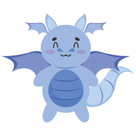 dragon cute animalのイラスト素材