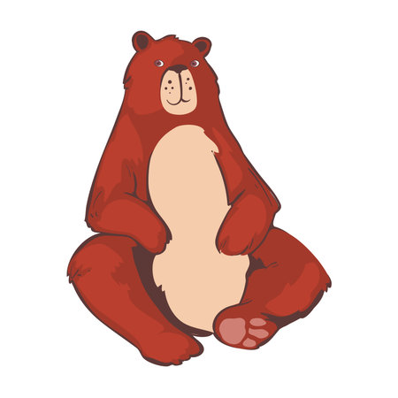 cute bear designのイラスト素材