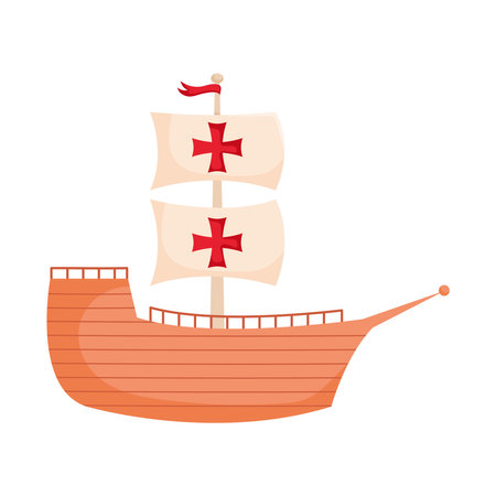 columbus Columbus caravellaのイラスト素材