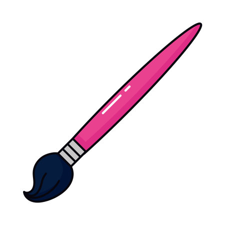 paint brush iconのイラスト素材