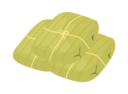 mexican tamales iconのイラスト素材