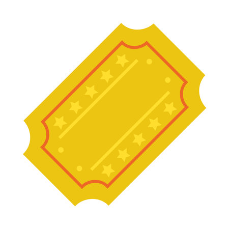 carnival ticket iconのイラスト素材