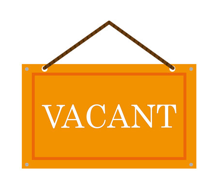 Vacant sign iconのイラスト素材