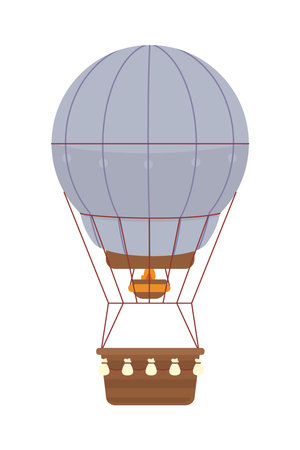 hot air balloon iconのイラスト素材
