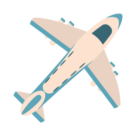 airplane icon imageのイラスト素材