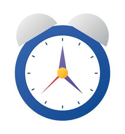 alarm clock iconのイラスト素材