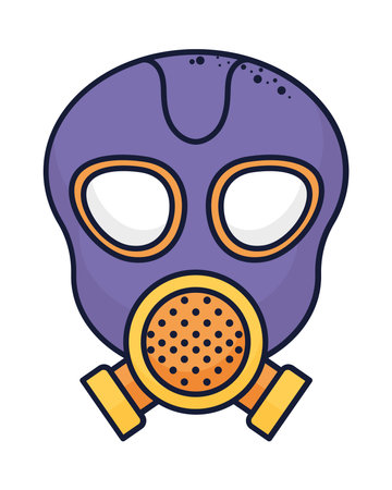 oxygen mask protectionのイラスト素材