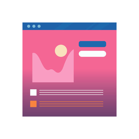 pink web page