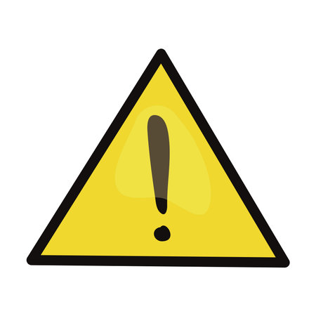 warning sign designのイラスト素材