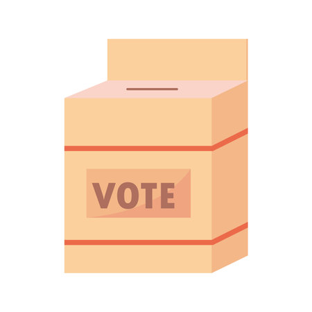 vote box designのイラスト素材