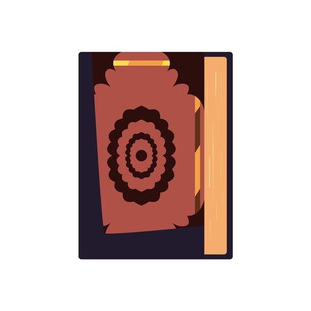 flat bible designのイラスト素材