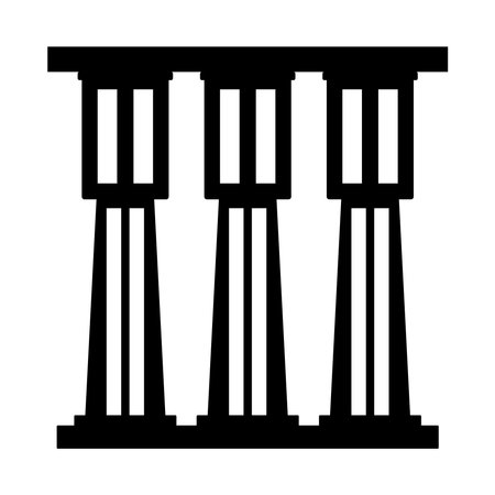 egypt column designのイラスト素材