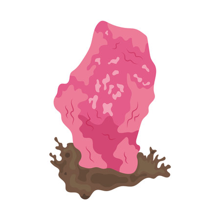 pink marine coralのイラスト素材