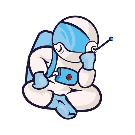 green astronaut designのイラスト素材