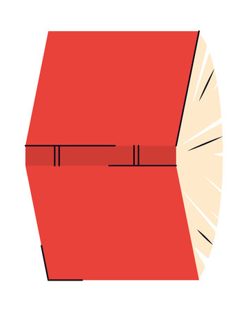 red book designのイラスト素材