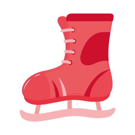 ice skates iconのイラスト素材
