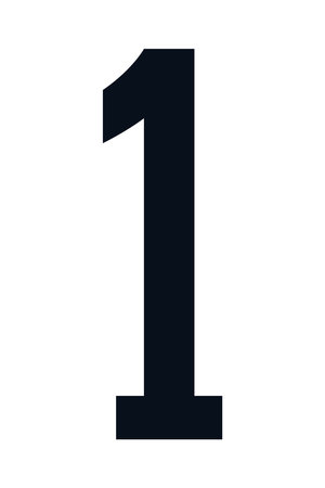 number one iconのイラスト素材