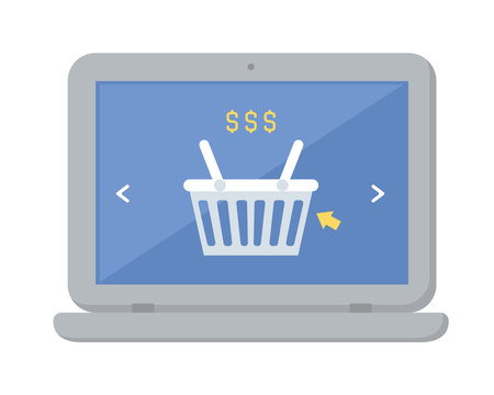 laptop computer designのイラスト素材