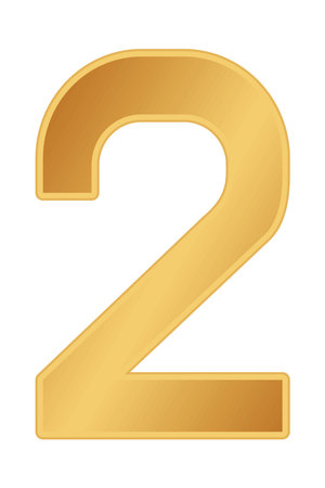 number two iconのイラスト素材