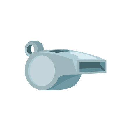 gray whistle illustrationのイラスト素材