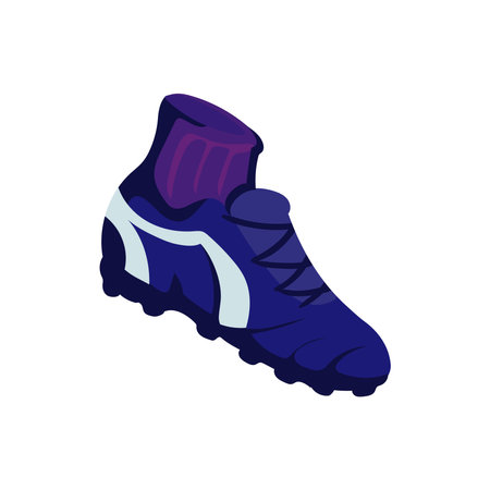 football boot illustrationのイラスト素材