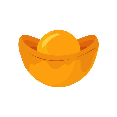 orange bowl designのイラスト素材