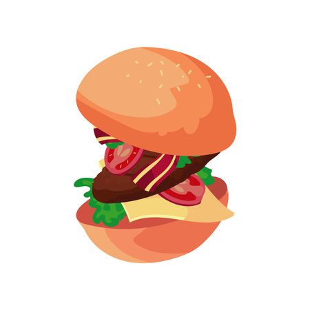 big burger designのイラスト素材