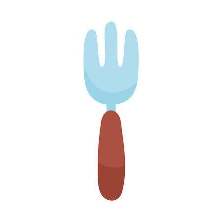farm fork tool iconのイラスト素材