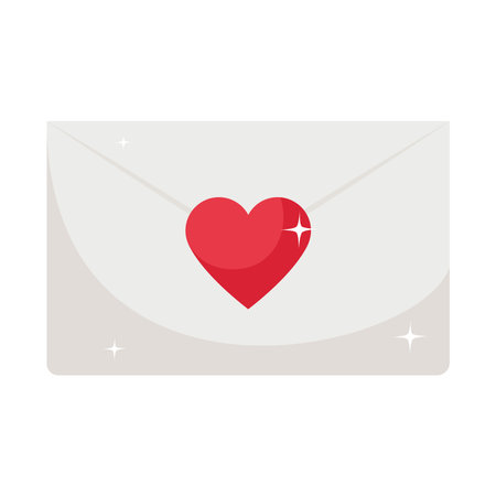 love letter iconのイラスト素材