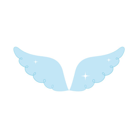 wings icon imageのイラスト素材