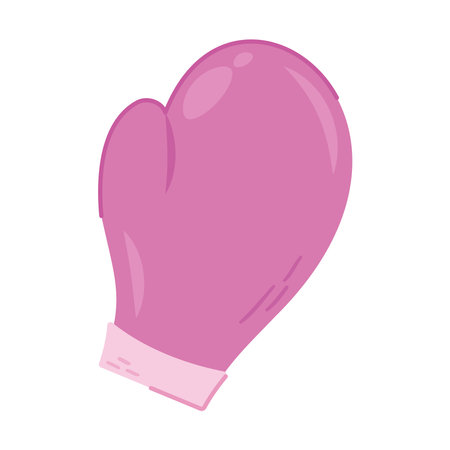 pink boxing gloveのイラスト素材